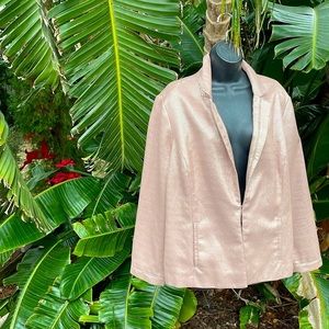 Metallic pastel metallic jacket by chico’s